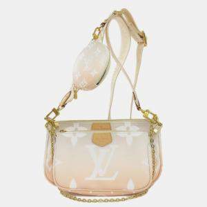 Louis Vuitton Pink Monogram Giant Multi Pochette Accessories Shoulder Bag