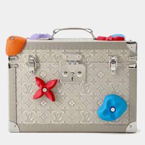 Louis Vuitton White/Multicolor Taurillon Monogram Leather Toolbox Bouldering Bag