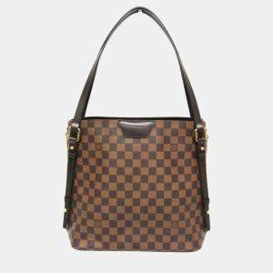 Pre Owned Louis Vuitton Damier Ebene Canvas Rivington Tote Bag