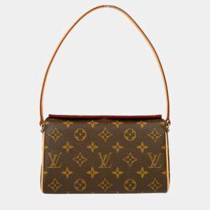 Louis Vuitton Brown Monogram Canvas Recital Handbag 