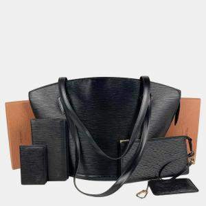 Louis Vuitton Black Epi St. Jacques Tote bag