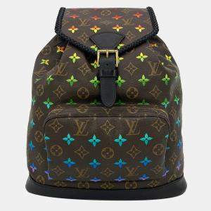 Louis Vuitton Hand Painted Leather Wrapped Montsouris Gm Backpack