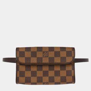 Louis Vuitton Damier Ebene Canvas Pochette Florentine Bum Bag