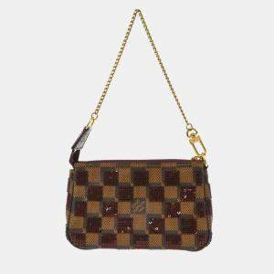 Louis Vuitton Damier Ebene Mini Pochette Accessoires Handbag
