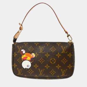 Louis Vuitton Brown Monogram Canvas Panda Pochette Accessoires Handbag