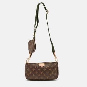 Pre Owned Louis Vuitton Monogram Canvas Multi Pochette Accessories Bag