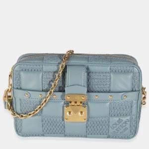 Louis Vuitton Glacier Quilted Damier Lambskin Troca PM