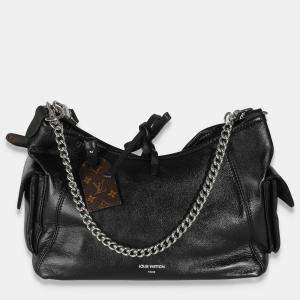 Louis Vuitton Black Lambskin CarryAll Cargo Vibe PM