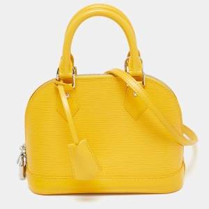 Pre Owned Louis Vuitton Mimosa Epi Leather Alma BB Bag