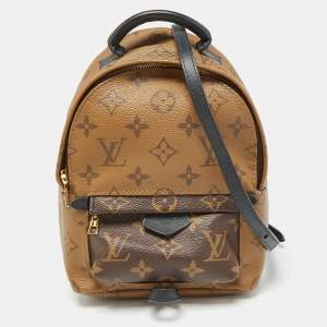 Louis Vuitton Monogram Reverse Canvas Mini Palm Spring Backpack