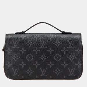 Louis Vuitton Black Monogram Eclipse Zippy XL Wallet