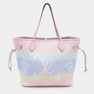 Louis Vuitton Pastel Tie Dye Monogram Canvas Neverfull Escale MM Bag