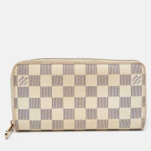 Louis Vuitton Damier Azur Canvas Zippy Wallet