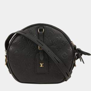 Louis Vuitton Black Monogram Canvas Boite Chapeau MM Bag