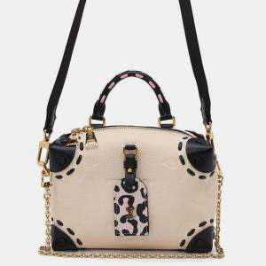  Louis Vuitton Monogram Empreinte Leather Petite Malle Souple Wild At Heart Shoulder Bag