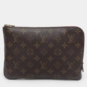 Pre Owned Louis Vuitton Monogram Canvas Etui Voyage PM Pouch