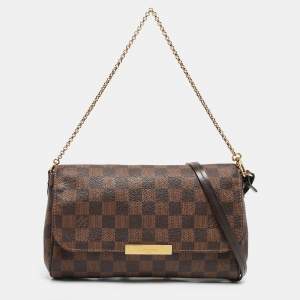 Louis Vuitton Damier Ebene Canvas Favorite MM Bag