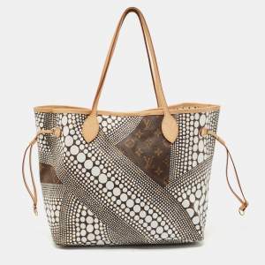 Louis Vuitton Monogram Kusama Waves Canvas Neverfull MM Bag
