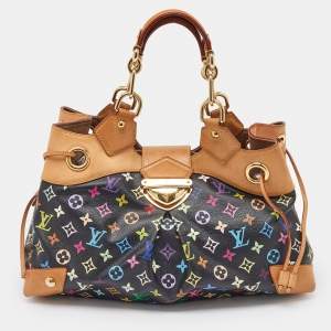 Louis Vuitton Black Multicolor Monogram Canvas Ursula Bag