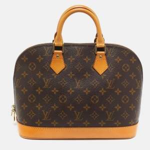 Pre Owned Louis Vuitton Monogram Canvas Alma PM Bag