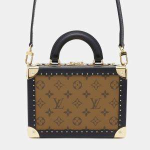 Louis Vuitton Noir Monogram Reverse Canvas Petite Vallise Bag
