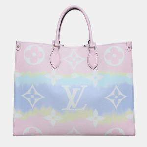 Louis Vuitton OnTheGo GM Monogram Spring Sunrise Pastel Bag