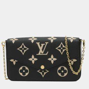Louis Vuitton Monogram Empreinte Pochette Felicie Chain Shoulder Bag