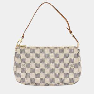 Louis Vuitton Beige Damier Azur Pochette Accessoires