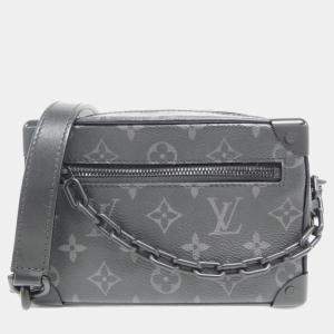 Louis Vuitton Black Monogram Eclipse Mini Soft Trunk Shoulder Bag