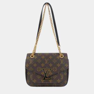Louis Vuitton Brown Monogram Canvas Passy Shoulder Bag