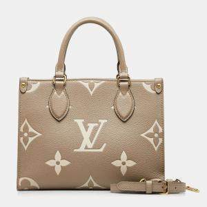 Louis Vuitton Monogram Empreinte On the Go PM Tote Bag