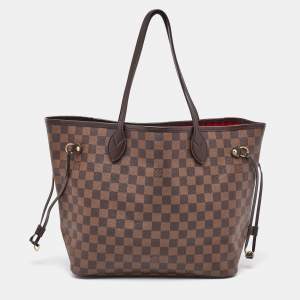 Louis Vuitton Damier Ebene Canvas Neverfull MM Bag