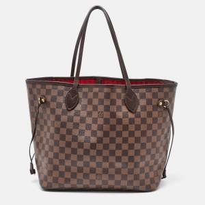 Louis Vuitton Damier Ebene Canvas Neverfull MM Bag