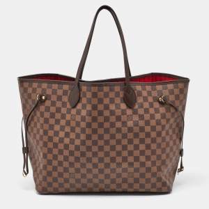 Louis Vuitton Damier Ebene Canvas Neverfull GM Bag