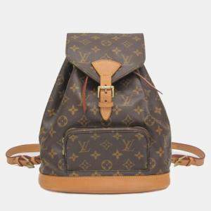 Louis Vuitton Brown Monogram Canvas Montsouris MM Backpack