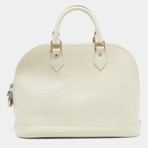 Louis Vuitton Ivorie Epi Leather Alma PM Bag
