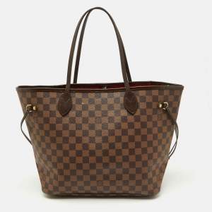 Louis Vuitton Damier Ebene Canvas Neverfull MM Bag