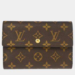 Louis Vuitton Monogram Canvas Porte-Trésor Étui Papier Wallet