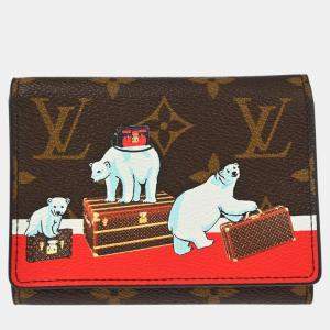 Louis Vuitton Monogram Canvas Polar Bear Trifold Wallet