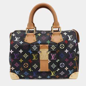 Louis Vuitton Multicolor/Noir Monogram Speedy 30 Bag