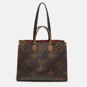 Louis Vuitton Monogram Reverse Giant Canvas OnTheGo GM Bag