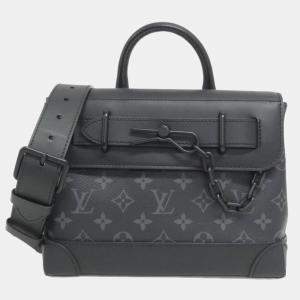 Louis Vuitton Monogram Eclipse Canvas Steamer PM Shoulder Bag