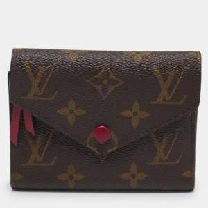 Louis Vuitton Monogram Canvas Victorine Compact Wallet