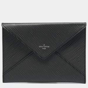 Pre Owned  Louis Vuitton Etain Epi Leather Invitation Envelope Clutch