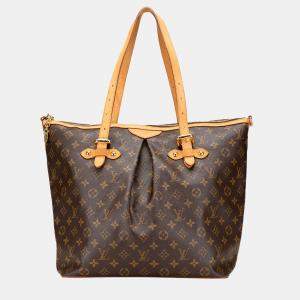Louis Vuitton Brown Monogram Canvas Palermo GM Handbag