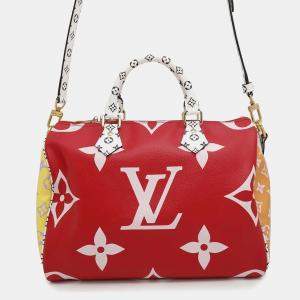 Louis Vuitton Speedy - Bandouliere Nm Rouge Monogram / Giant Size 30