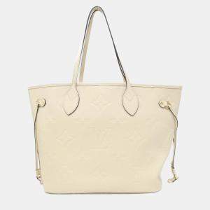 Louis Vuitton Monogram Empreinte Neverfull MM Handbag