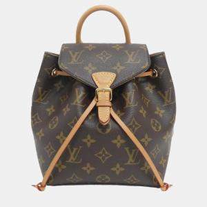 Louis Vuitton Brown Monogram Montsouris BB Backpack