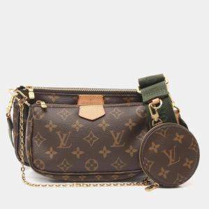 Louis Vuitton Brown Monogram Canvas Multi Pochette Accessoires Shoulder Bag