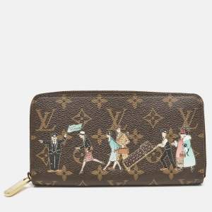 Louis Vuitton Monogram Canvas Illustre Zippy Wallet 